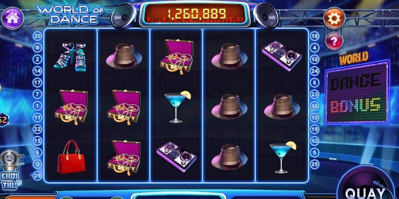 Bí quyết nâng cao trải nghiệm chơi Nổ hũ world dance